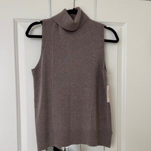 Soma sleeveless turtleneck sweater